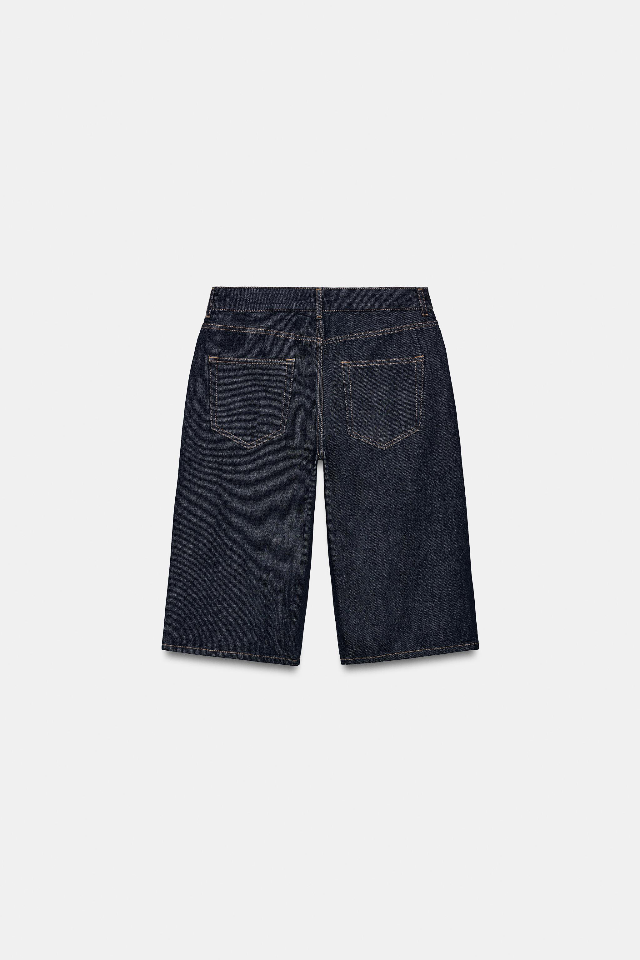 BERMUDA EN JEAN TAILLE NORMALE ZW COLLECTION
